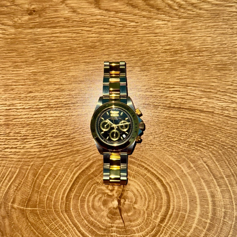 Invicta Speedway Men's Watch - 39.5mm, Steel, Gold (9224)